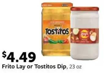 Fareway Frito Lay or Tostitos Dip, 23 oz offer