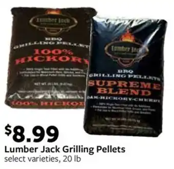 Fareway Lumber Jack Grilling Pellets select varieties, 20 lb offer