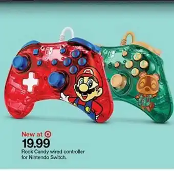 Target Rock Candy Wired Controller For Nintendo Switch offer