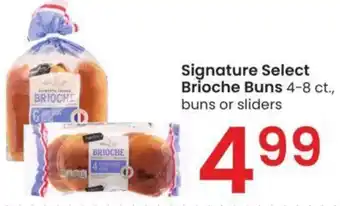 Albertsons Signature Select Brioche Buns 4-8 ct. offer
