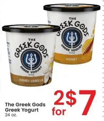 Albertsons The Greek Gods Greek Yogurt 24 oz. offer