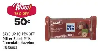 Grocery Outlet Ritter Sport Milk Chocolate Hazelnut offer