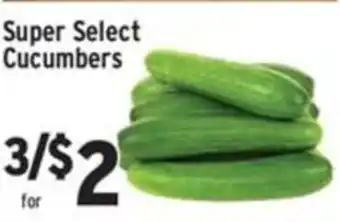 Met Foodmarkets Super Select Cucumbers offer