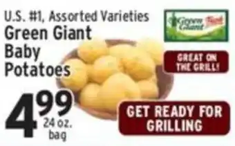 Met Foodmarkets Green Giant Baby Potatoes offer