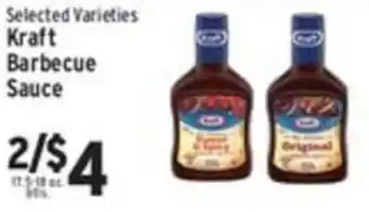 Met Foodmarkets Kraft Barbecue Sauce offer