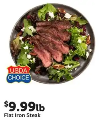 Fareway Flat Iron Steak offer