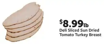 Fareway Deli Sliced Sun Dried Tomato Turkey Breast offer