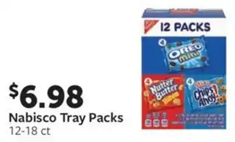 Fareway Nabisco Tray Packs offer