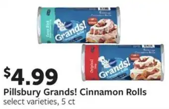 Fareway Pillsbury Grands! Cinnamon Rolls select varieties, 5 ct offer