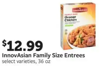 Fareway InnovAsian Family Size Entrees offer