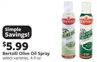 Fareway Bertolli Olive Oil Spray offer