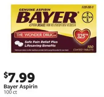 Fareway Bayer Aspirin offer