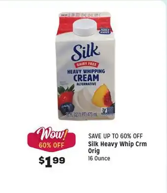Grocery Outlet Heavy Whip Crm Orig offer