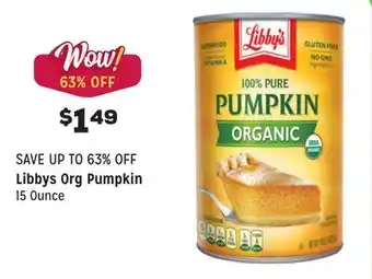Grocery Outlet Org Pumpkin offer