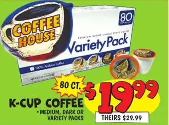 Ollie's K-CUP COFFEE offer