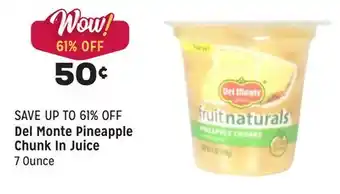 Grocery Outlet Pineapple Chunk In Juice offer