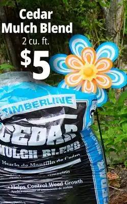 Ocean State Job Lot Timberline Cedar Mulch, 2 cu ft offer