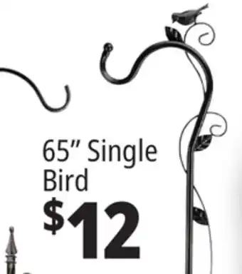 Ocean State Job Lot 65 Single Bird Shepherd hook offer