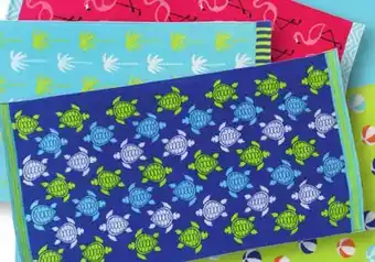 Family Dollar Tropic Sun Beach Towels offer