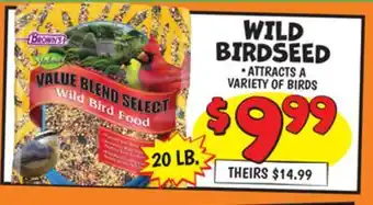 Ollie's WILD BIRDSEED offer