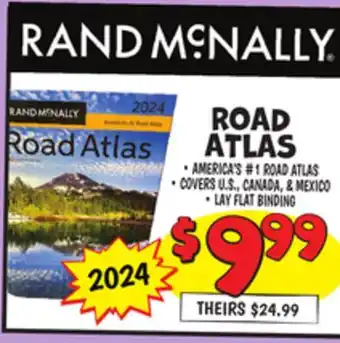 Ollie's ROAD ATLAS offer