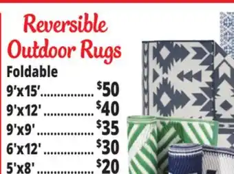 Ocean State Job Lot Reversible Outdoor Rugs offer