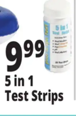 Ocean State Job Lot SwimWorks 5-In-1 Test Strips for Chlorine 50 Count offer