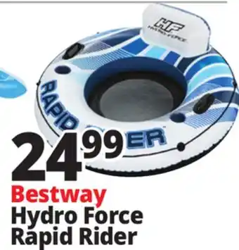 Ocean State Job Lot Bestway Hydro-Force Rapid Rider Tube 53 offer