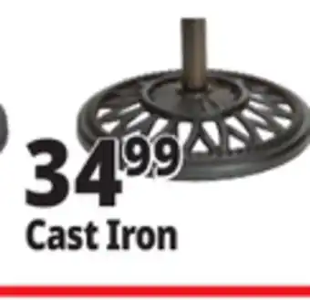 Ocean State Job Lot Cast Iron Patio Umbrella Base 26 lbs offer