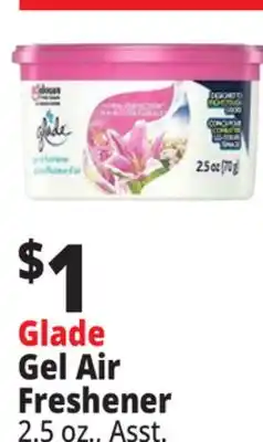 Ocean State Job Lot Glade Gel Air Freshener offer