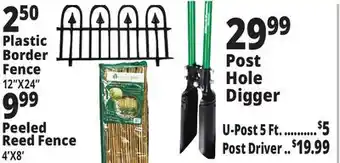 Ocean State Job Lot Plastic Border Fence offer