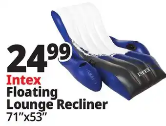 Ocean State Job Lot Intex Floating Recliner Pool Lounge offer
