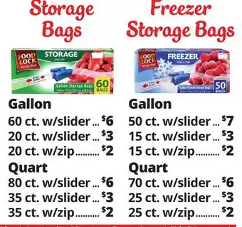 Ocean State Job Lot Storage Bags offer