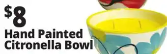Ocean State Job Lot Citronella Bowl Candle offer