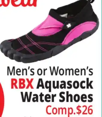 Ocean State Job Lot Men's or Women's RBX Aquasock Water Shoes offer