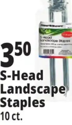 Ocean State Job Lot Tiller & Rowe S-Shaped Landscape Staples 10 Count offer