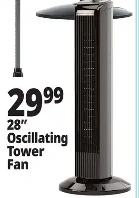 Ocean State Job Lot Penguin Tower Fan 28 offer