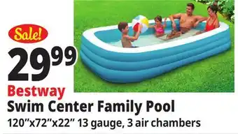 Ocean State Job Lot Bestway H2OGO! Family Swim Center Inflatable Pool 10' offer