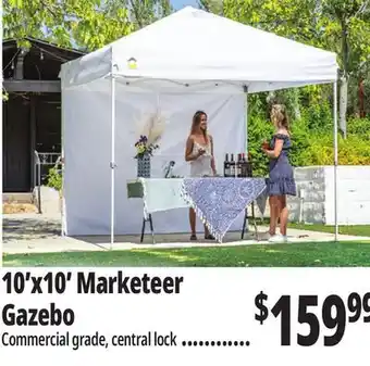 Ocean State Job Lot Marketeer 10'x10' One-Touch Pop-Up Gazebo offer