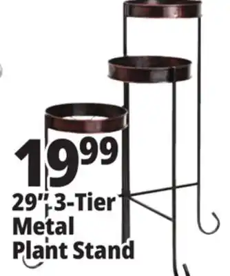 Ocean State Job Lot 29 3-Tier Metal Metal Plant Stand offer