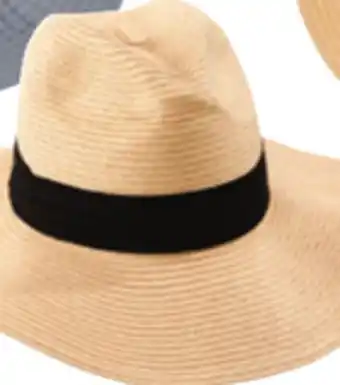 Ocean State Job Lot Extra-Wide Brim Straw Sun Hat offer