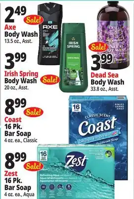 Ocean State Job Lot Axe Body Wash offer
