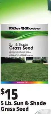 Ocean State Job Lot 5 Lb. Sun & Shade Grass Seed offer