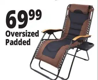 Ocean State Job Lot Oversized Zero Gravity Reclining Chair offer