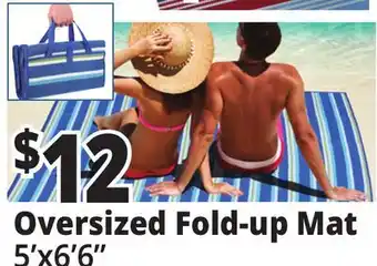 Ocean State Job Lot Oversized Fold-up Mat offer