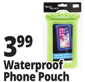 Ocean State Job Lot TechBunch Floating Universal Waterproof Pouch offer