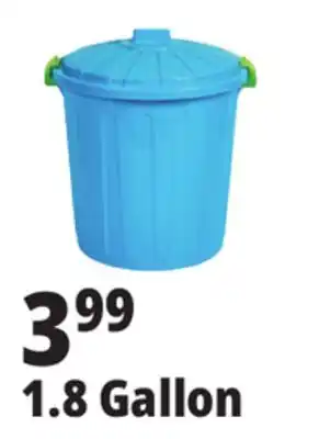 Ocean State Job Lot HemiCasa Small Oscar bin with Lid and Handles 7 L offer