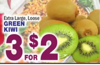 Bravo Supermarkets GREEN KIWI offer