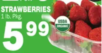 Bravo Supermarkets STRAWBERRIES offer