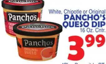 Bravo Supermarkets PANCHO'S QUESO DIP offer